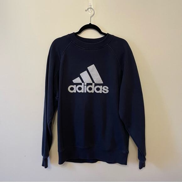 adidas Other - Adidas M blue long sleeve sweatshirt classic sporty athleisure athletic casual